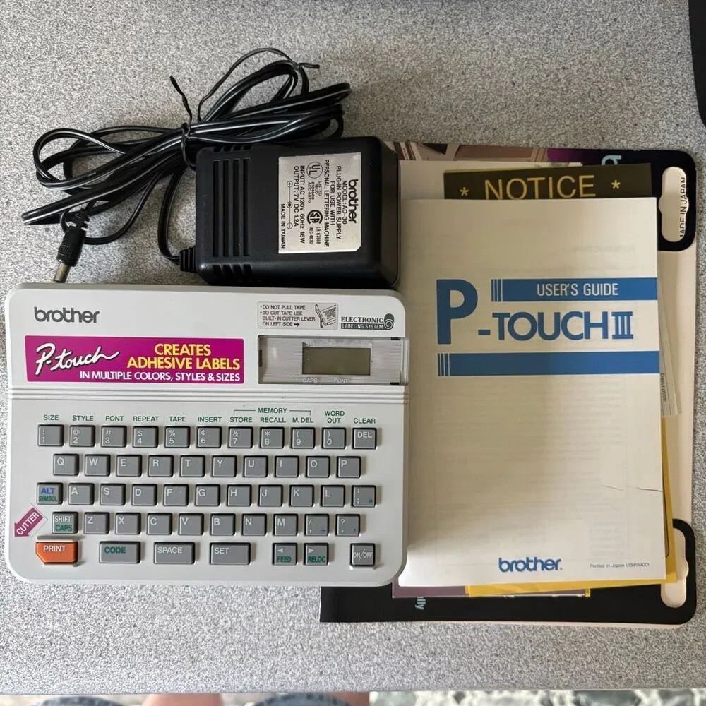 Brother Model PT-10 P-Touch Electronic Labeling System